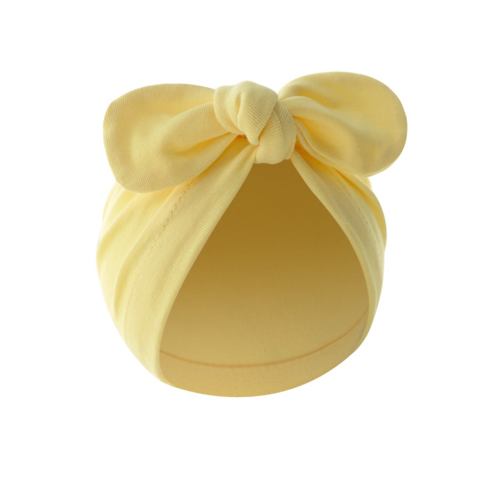Infant Beanie Hat With Ears - หมวกหมวกเด็กชายหูกระต่ายลายดอกไม้น่ารักสำหรับเด็กผู้หญิงเด็กแรกเกิดผ้าฝ้ายหมวกบีนนี่สำหรับเครื่องประดับผมชุดเสื้อผ้าเด็ก