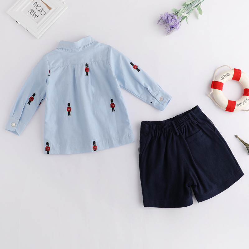 Baby Boy Suit Set Baptism - ชุดสูทเด็กผู้ชายสไตล์สเปน ชุดเสื้อและกางเกงสำหรับทารก ชุดพิธีศีลล้างบาป 2025 ชุดสูททางการสำหรับเด็ก ชุดวันเกิดสำหรับเด็กเล็ก
