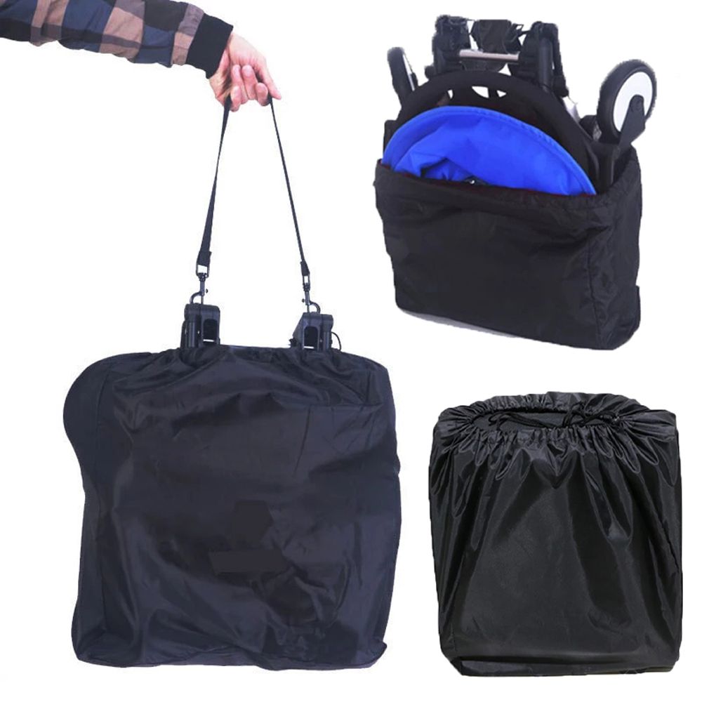 Lightweight Foldable Baby Stroller Compact - กระเป๋าเดินทางแบบรถเข็นเด็กทารกกระเป๋าจัดของพร้อมสายสะพายไหล่สำหรับรถเข็นเด็กอเนกประสงค์พับได้น้ำหนักเบาอุปกรณ์เสริมสำหรับรถเข็นเด็ก