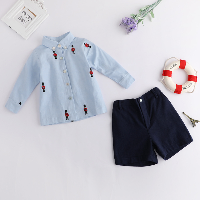 Baby Boy Suit Set Baptism - เด็กชายสเปนชุดเสื้อผ้าเด็กทารกด้านบนและด้านล่างชุด 2025 Baptism Gentelmene เด็กชุดสูทเด็กวัยหัดเดินชุดวันเกิด