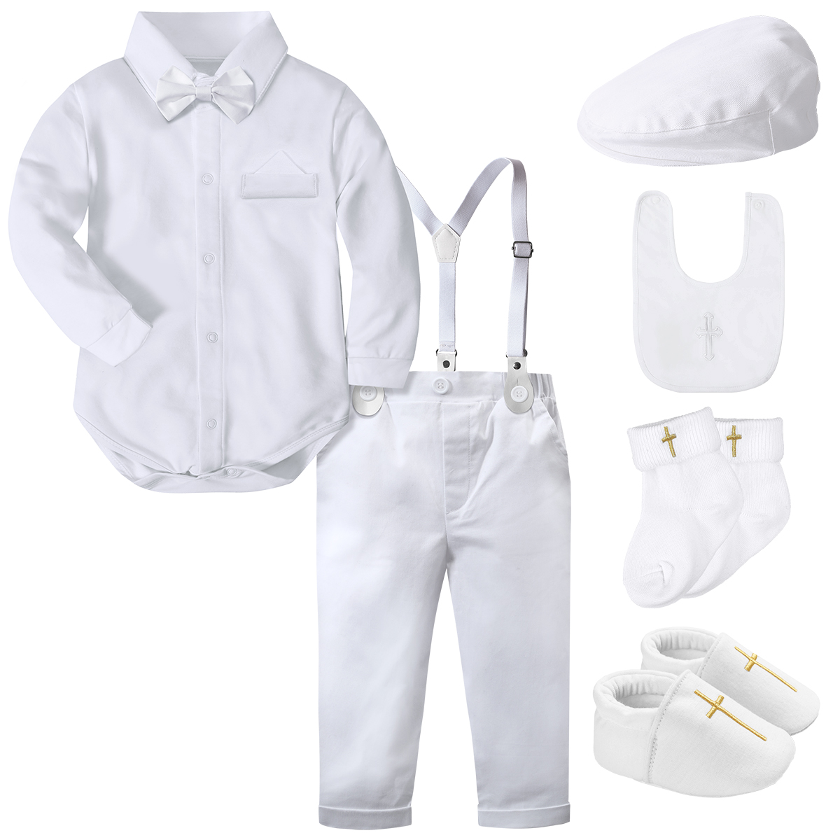Baby Boy Suit Set Baptism - ชุดพิธีบัพติศมาสำหรับเด็กทารกชายชุดชุดเสื้อผ้าเด็ก2ชิ้นสำหรับวันแต่งงานโบสถ์อีสเตอร์วันเกิดเสื้อเชิ้ต + กางเกง