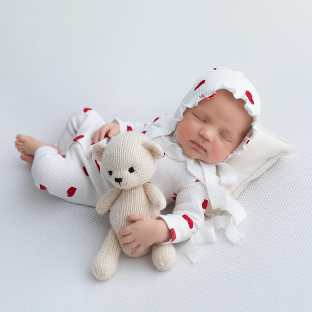 ชุดถ่ายภาพทารกแรกเกิดธีมหัวใจ  - Infant Photography Props Outfit บทวิจารณ์และราคา