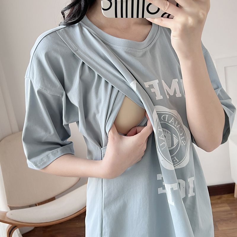 ชุดพยาบาลคนท้องให้นมบุตรเสื้อย - Feeding บทวิจารณ์และราคา