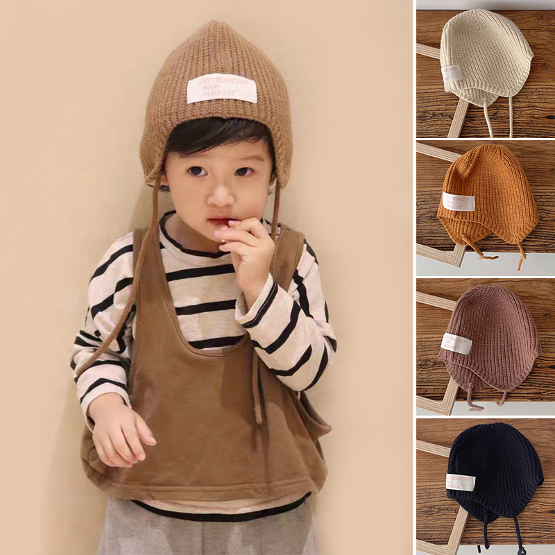 ฤดูหนาวเด็กอบอุ่นป้องกันหูหมวก - Infant Beanie Hat With Ears บทวิจารณ์และราคา