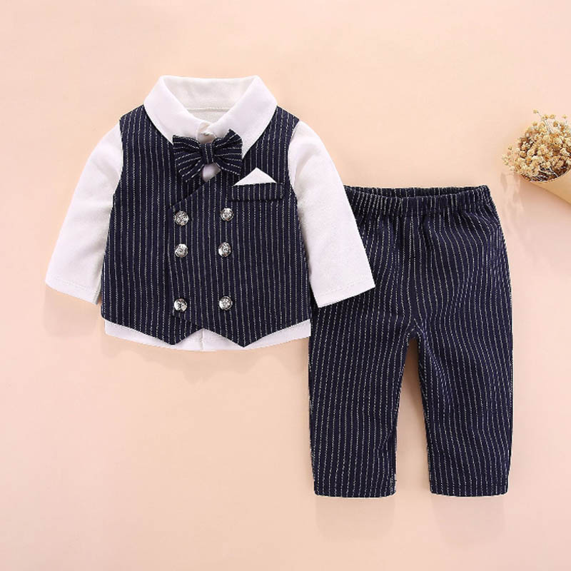 IYEAL เด็กทารก Baptism ชุดสูทท - Baby Boy Suit Set Baptism บทวิจารณ์และราคา