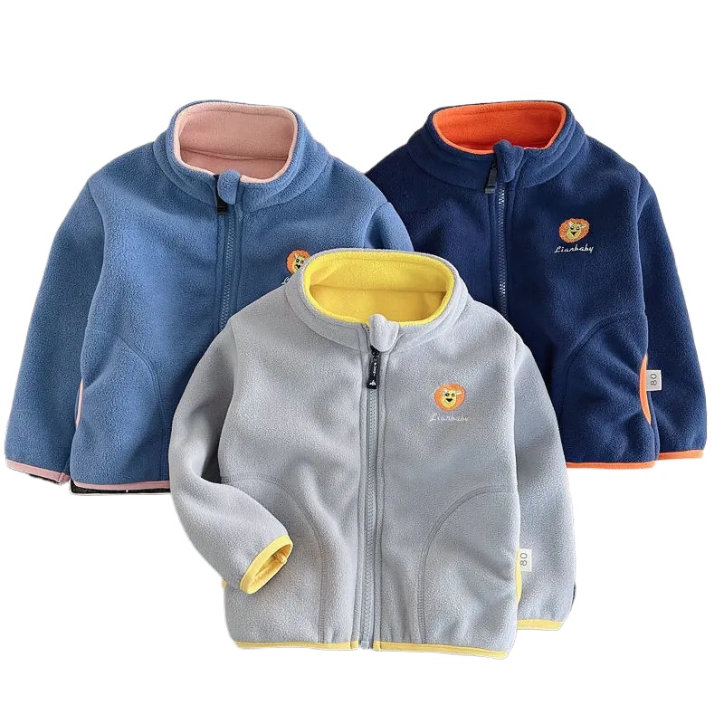เด็กใหม่เด็กหญิง Polar ขนแกะเส - Toddler Boy Winter Fleece Jacket บทวิจารณ์และราคา