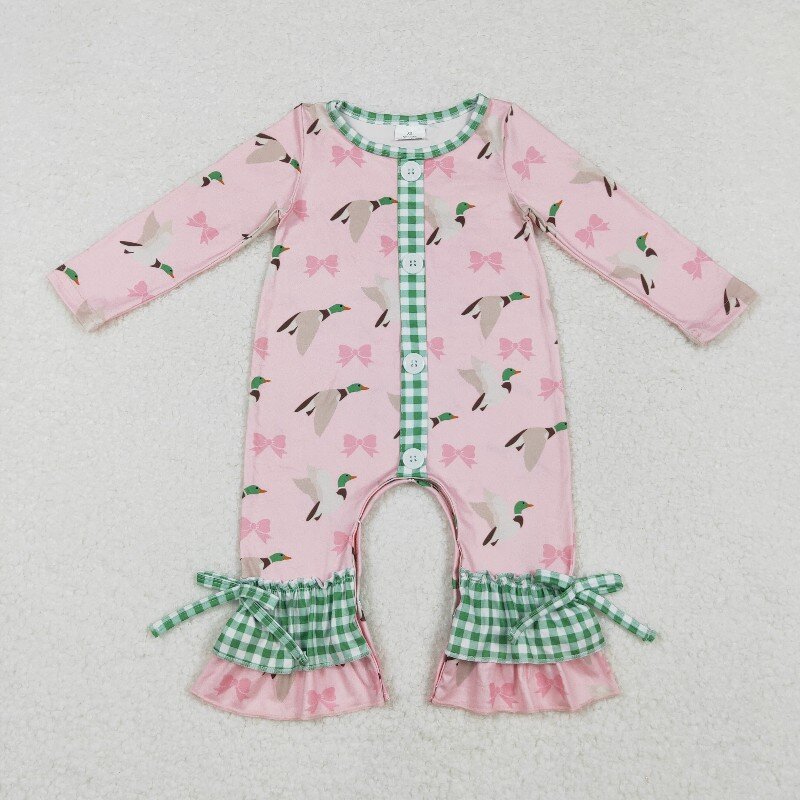 ชุดบอดี้สูทเด็กผู้หญิงลายรักบี - Cotton Baby Onesies Zipper บทวิจารณ์และราคา