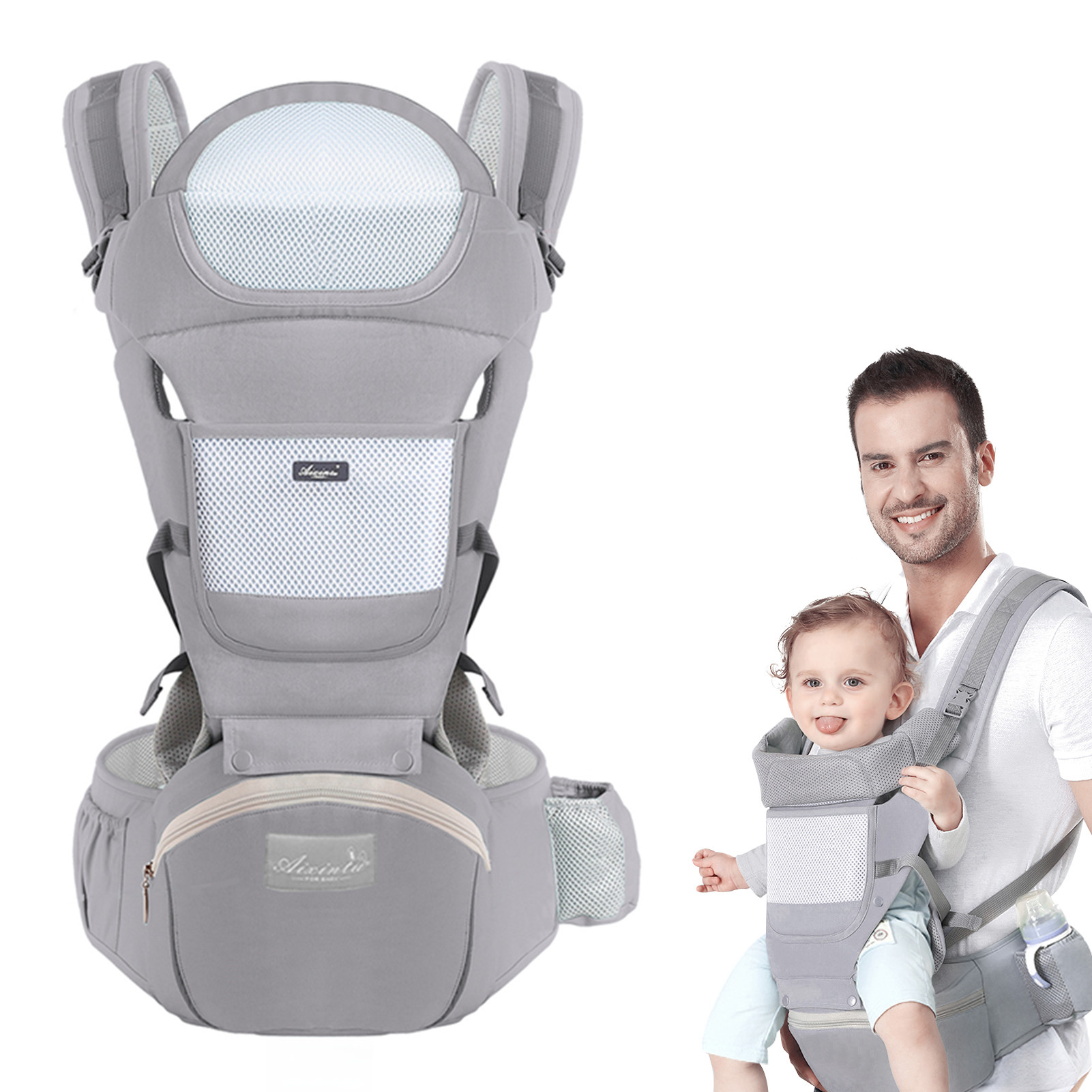 เป้อุ้มเด็กตามหลักสรีรศาสตร์ทา - Ergonomic Baby Carrier Newborn To Toddler บทวิจารณ์และราคา