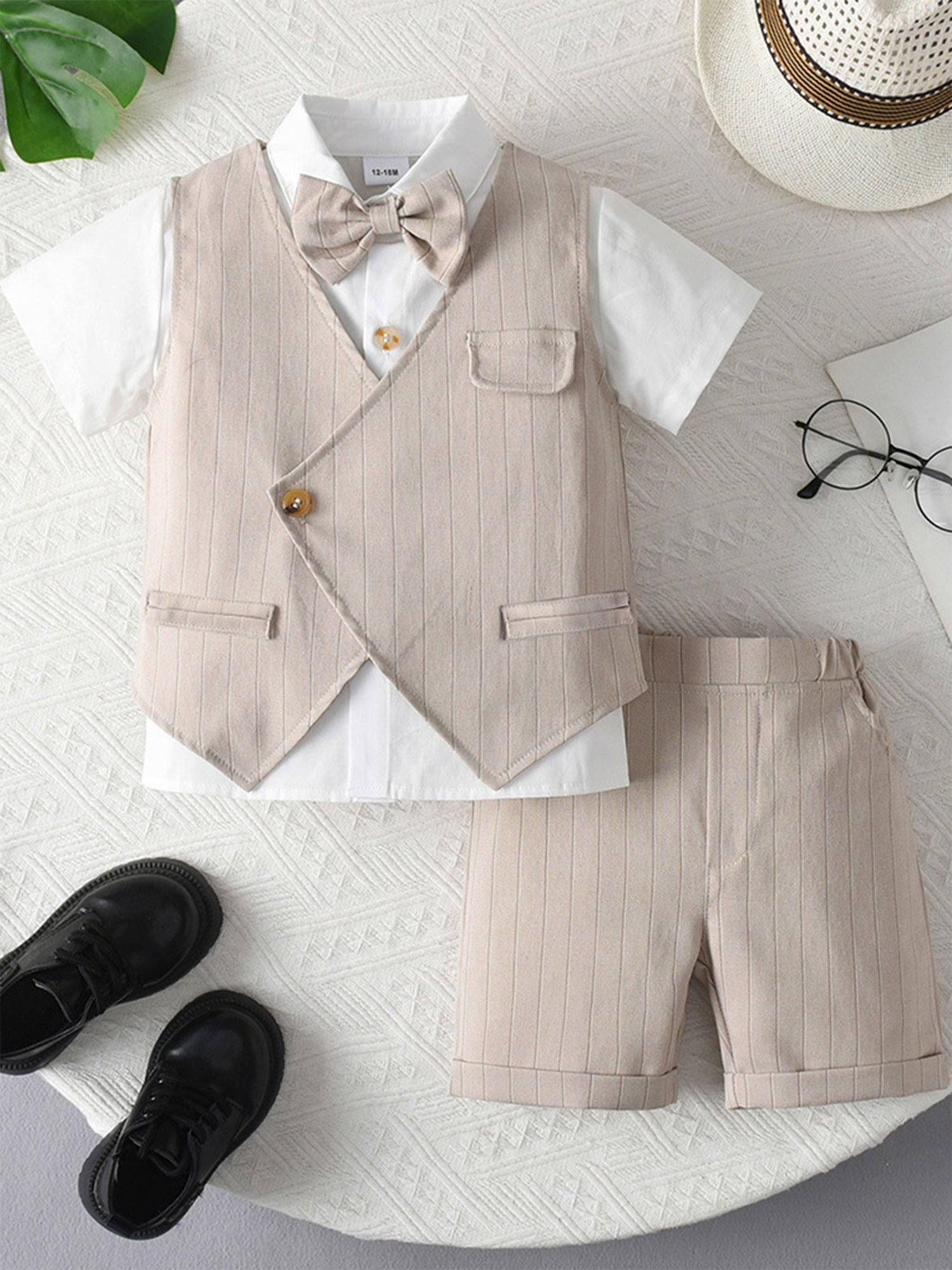 เด็กทารกเสื้อผ้าชุดสุภาพบุรุษช - Baby Boy Suit Set Baptism บทวิจารณ์และราคา