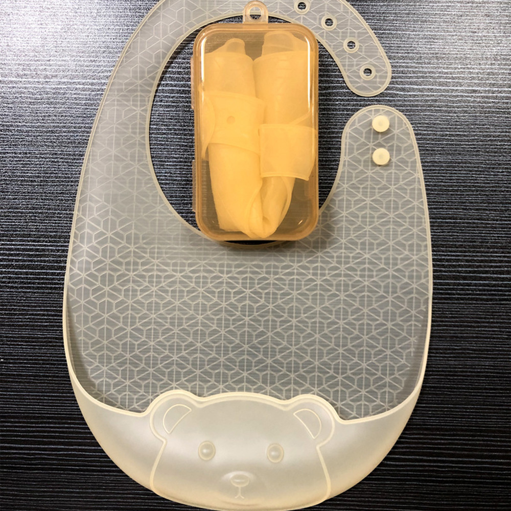 ผ้ากันเปื้อนเด็ก, ผ้ากันเปื้อน - Waterproof Baby Bibs Silicone บทวิจารณ์และราคา