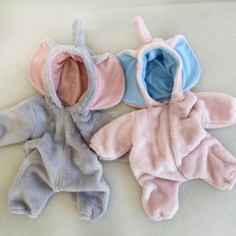 ชุดนอนช้างน่ารักสำหรับเด็กผู้ห - Cotton Baby Onesies Zipper บทวิจารณ์และราคา