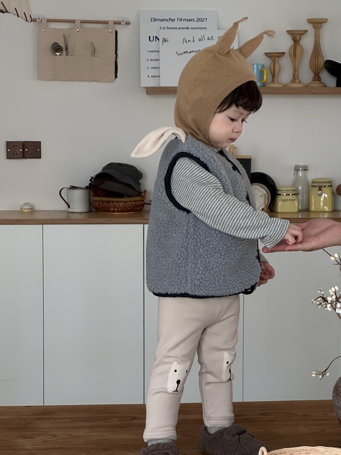 เสื้อกั๊กเด็กอ่อนแบบไม่มีแขน ผ - Toddler Boy Winter Fleece Jacket บทวิจารณ์และราคา