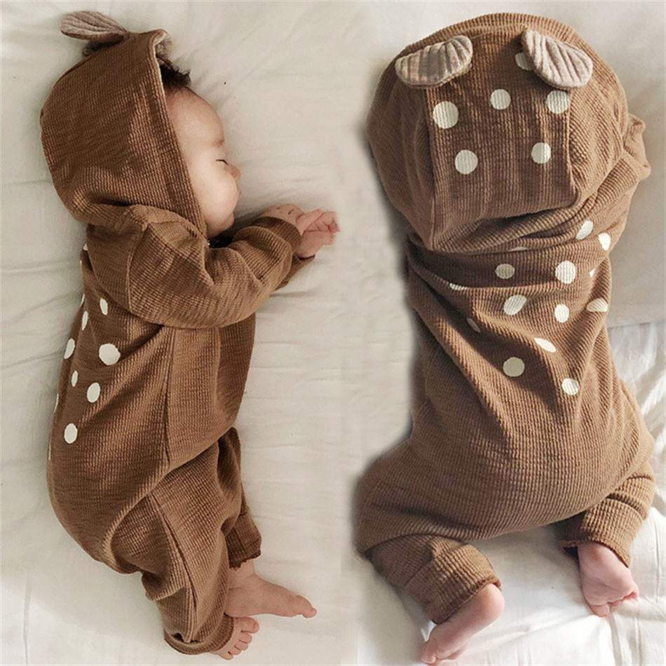 ชุดจั๊มสูทเด็กทารกน่ารักลายกวา - Cotton Baby Onesies Zipper บทวิจารณ์และราคา
