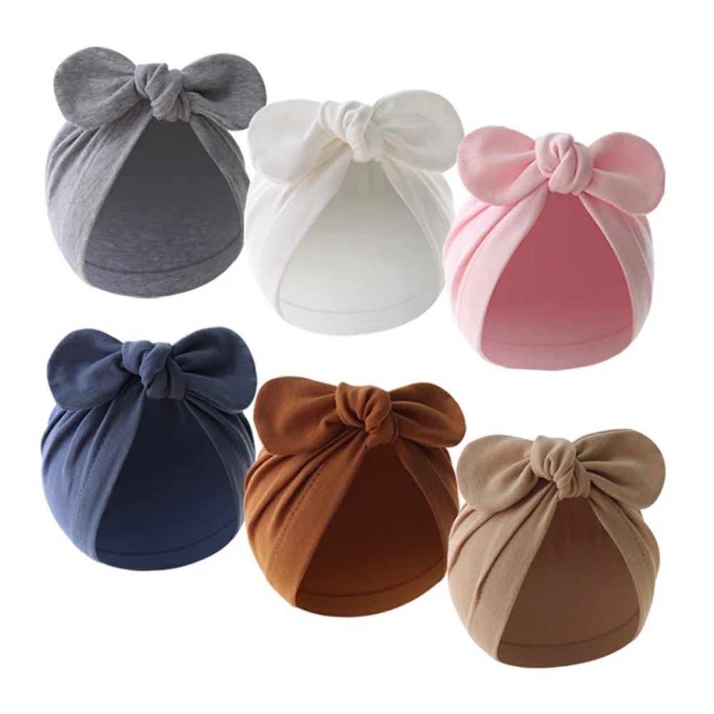 หมวกผ้าโพกหัวเด็กทารกหูกระต่าย - Infant Beanie Hat With Ears บทวิจารณ์และราคา