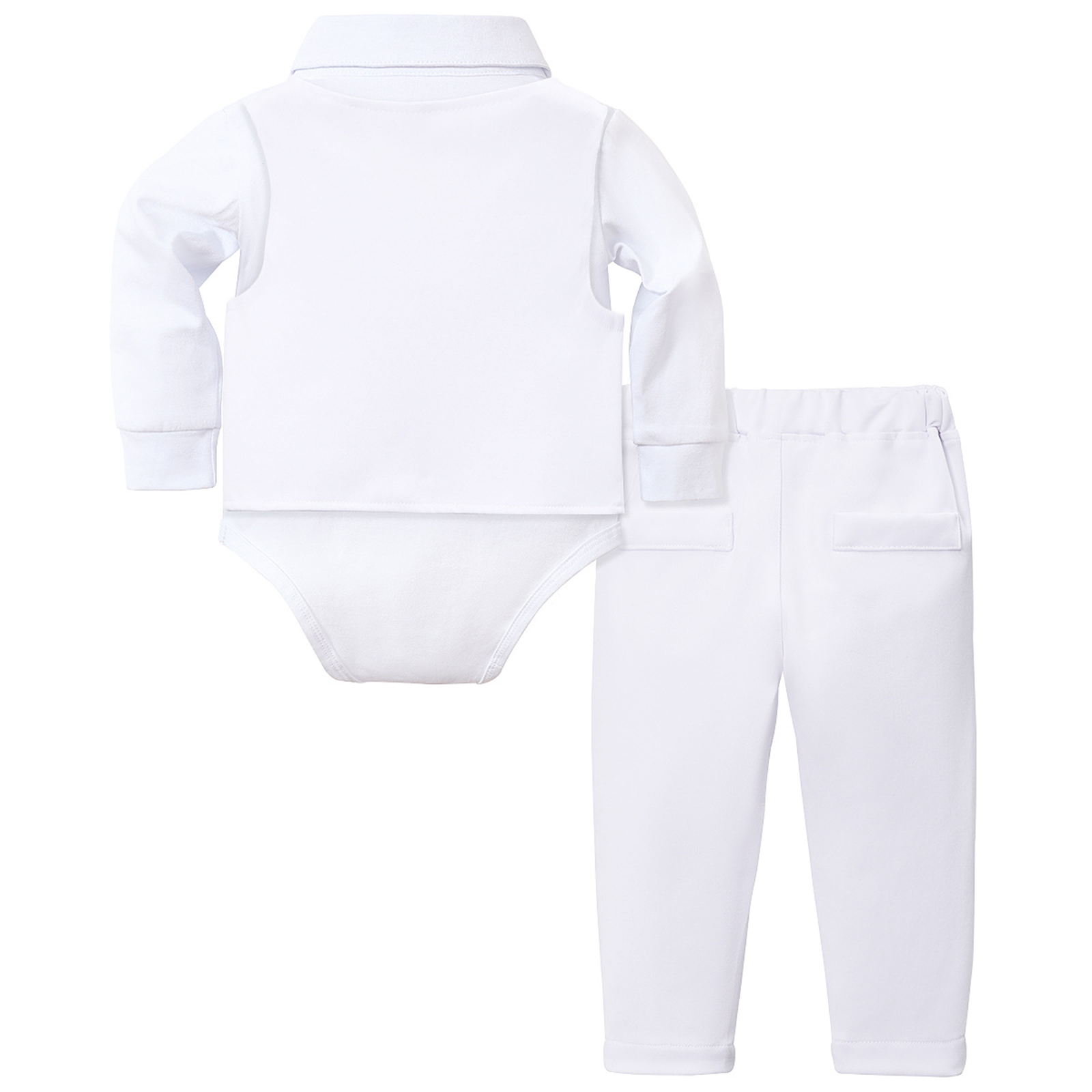 ทารกแรกเกิดเด็กทารกเสื้อผ้าบัพ - Baby Boy Suit Set Baptism บทวิจารณ์และราคา