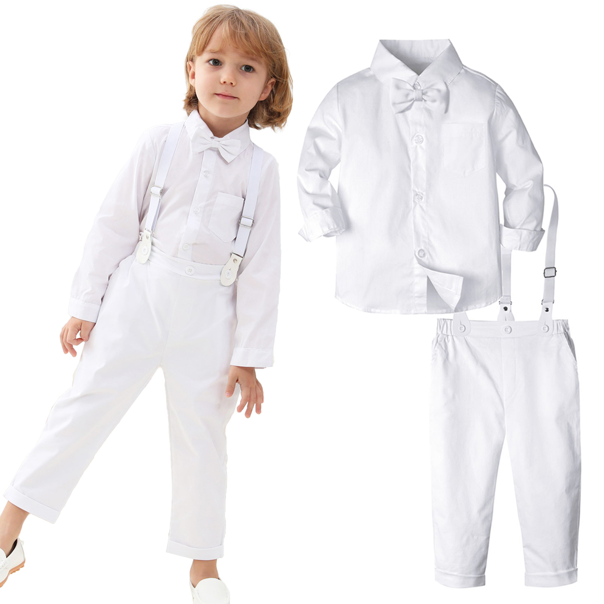 ชุดพิธีล้างบาปสำหรับเด็กวัยหัด - Baby Boy Suit Set Baptism บทวิจารณ์และราคา