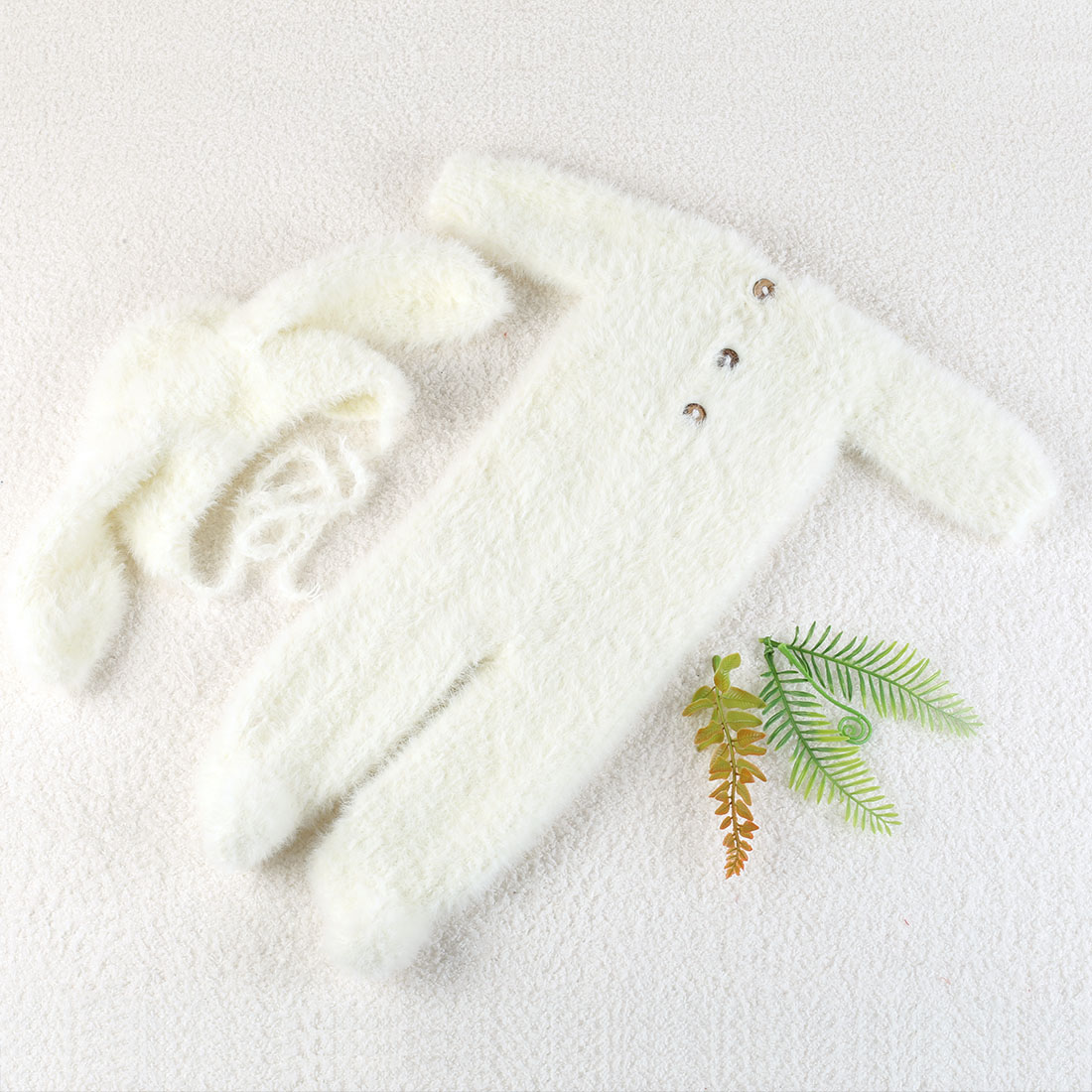 ชุดหมีถักนิตติ้งสไตล์วินเทจสำห - Infant Photography Props Outfit บทวิจารณ์และราคา