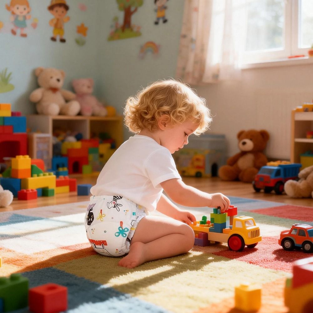 กางเกงฝึกหัดผ้าฝ้ายเนื้อนุ่ม ร - Toddler Training Pants Leak Proof บทวิจารณ์และราคา