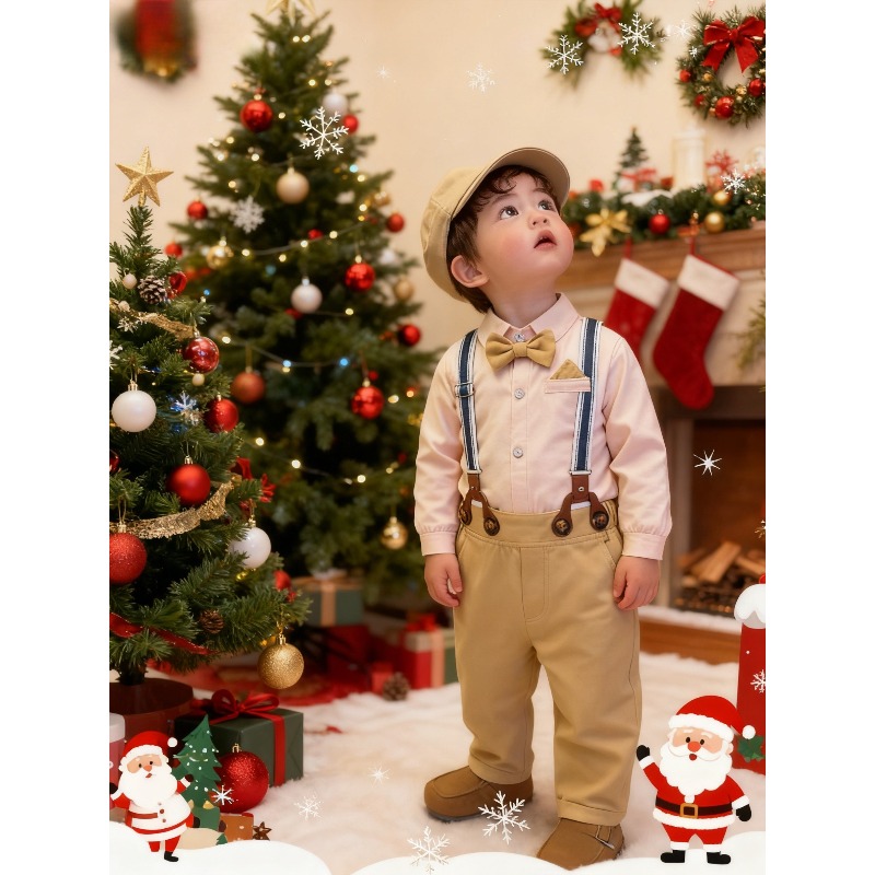 ชุดเด็กทารกชาย 0-24 เดือน ชุดส - Baby Boy Suit Set Baptism บทวิจารณ์และราคา