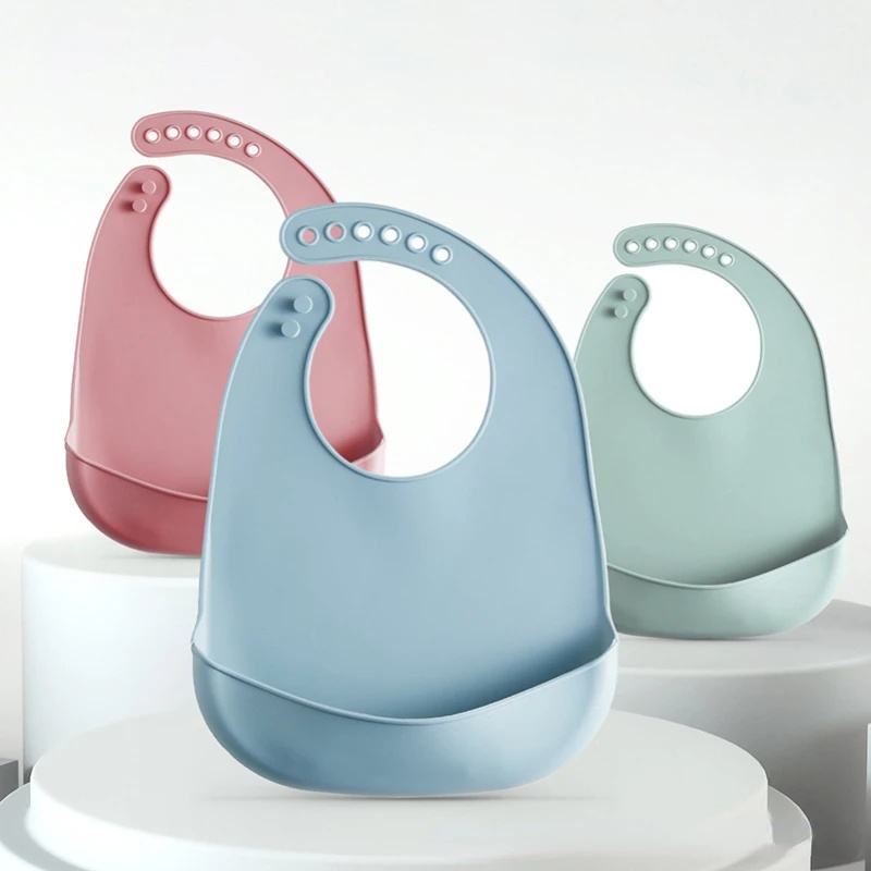 ผ้ากันเปื้อนซิลิโคนสำหรับเด็ก  - Waterproof Baby Bibs Silicone บทวิจารณ์และราคา
