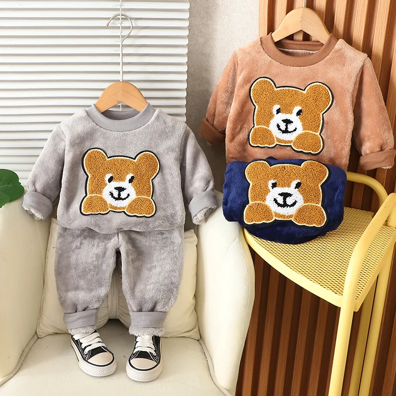 ฤดูหนาวใหม่เด็กทารกเสื้อผ้าเด็ - Toddler Boy Winter Fleece Jacket บทวิจารณ์และราคา