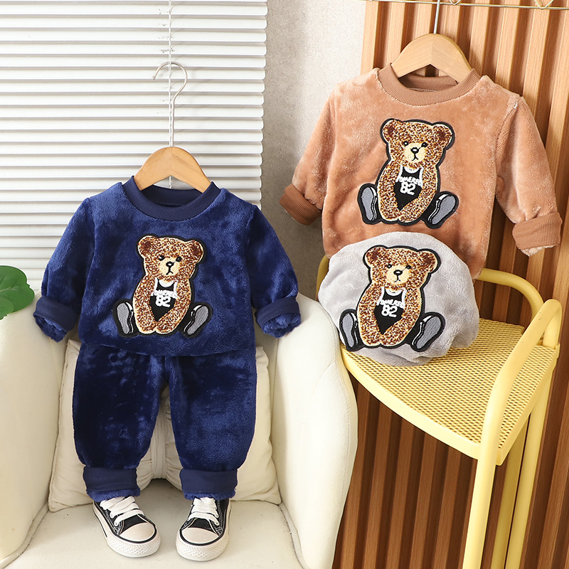 ฤดูหนาวใหม่เด็กทารกเสื้อผ้าเด็ - Toddler Boy Winter Fleece Jacket บทวิจารณ์และราคา