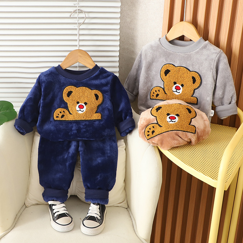 ฤดูหนาวใหม่เด็กทารกเสื้อผ้าเด็ - Toddler Boy Winter Fleece Jacket บทวิจารณ์และราคา