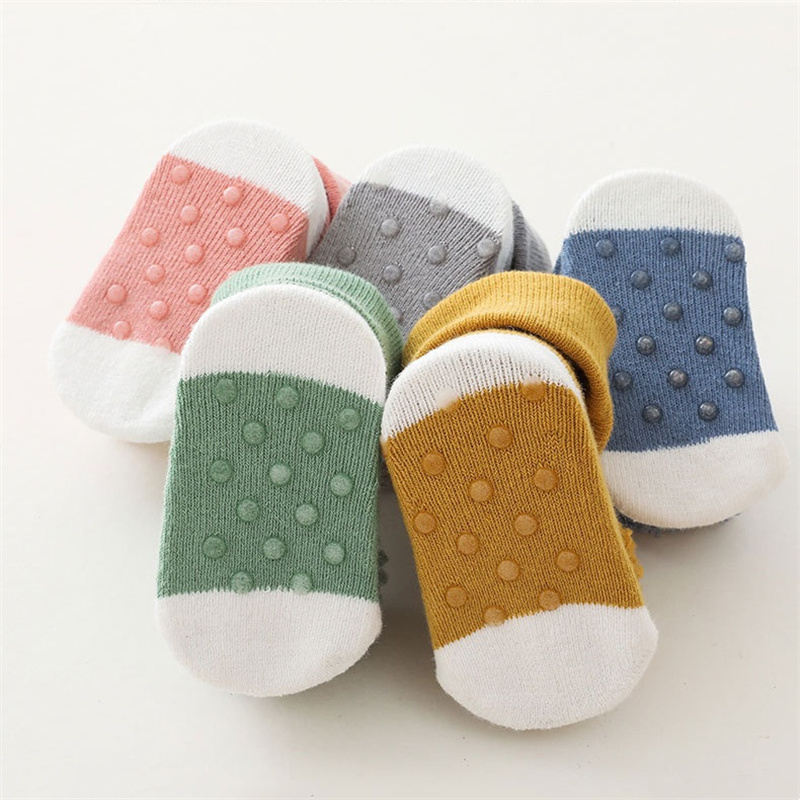 0-3Years ทารกแรกเกิดเด็กทารกถุ - Unisex Baby Socks Non Slip บทวิจารณ์และราคา