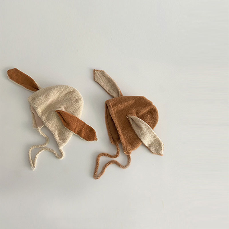 ฤดูหนาวตุ๊กตาเด็กกระต่ายหมวกหู - Infant Beanie Hat With Ears บทวิจารณ์และราคา