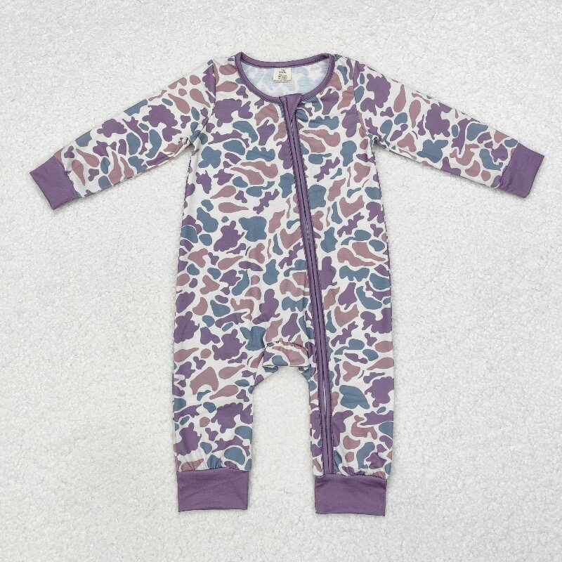 ชุดรอมเปอร์เด็กผู้ชายแขนยาวลาย - Cotton Baby Onesies Zipper บทวิจารณ์และราคา