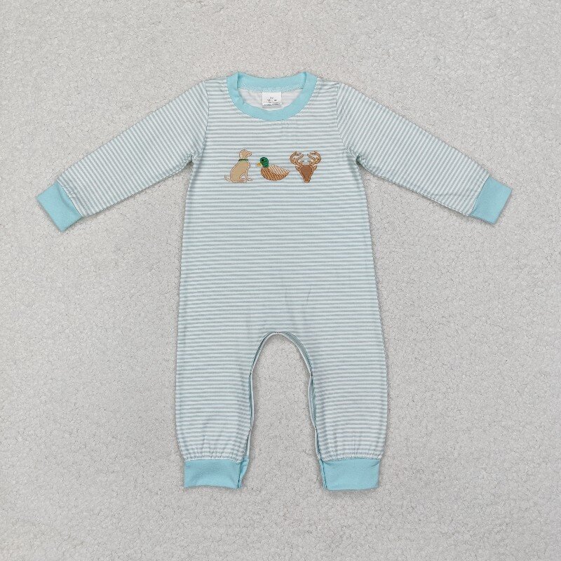 ชุดรอมเปอร์เด็กผู้ชายแขนยาวลาย - Cotton Baby Onesies Zipper บทวิจารณ์และราคา