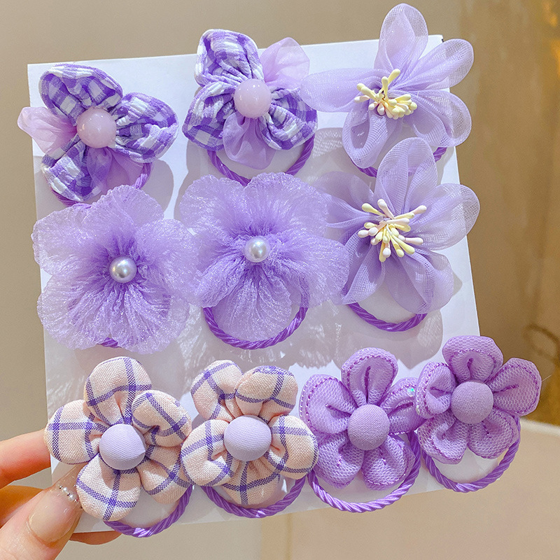 10 ชิ้น ที่คาดผมตาข่ายลายดอกไม - Baby Gear บทวิจารณ์และราคา